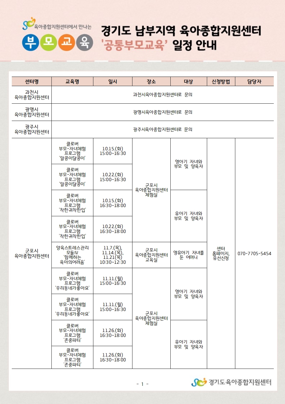 * 문의 : 031-58-1485, 내선301